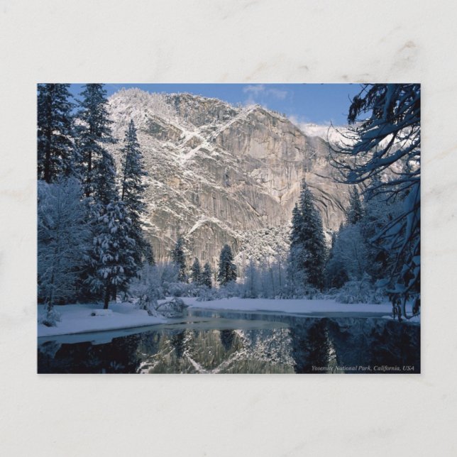 Postal Parque nacional Yosemite, California, Estados Unid (Anverso)