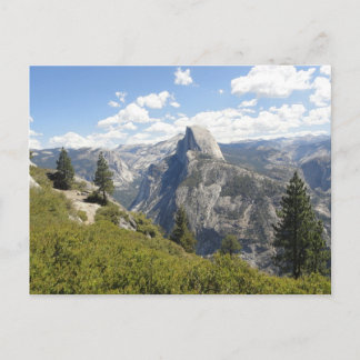 Postal Parque nacional Yosemite California Half Dome Vall