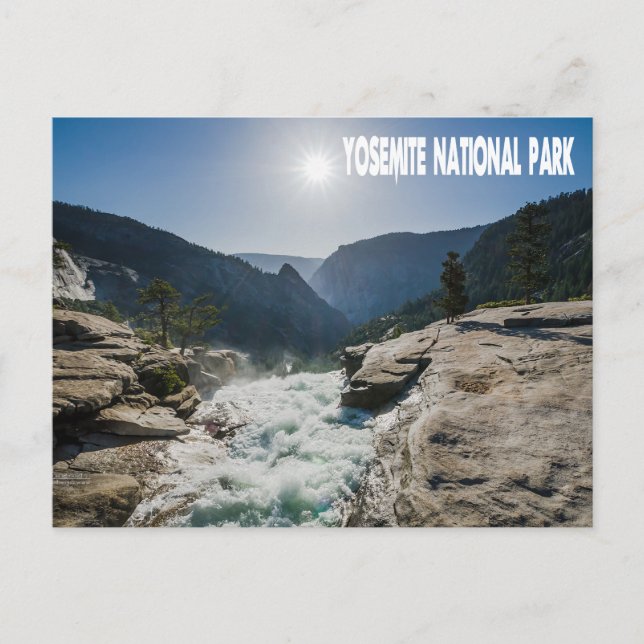 Postal Parque Nacional Yosemite, California Postcard (Anverso)
