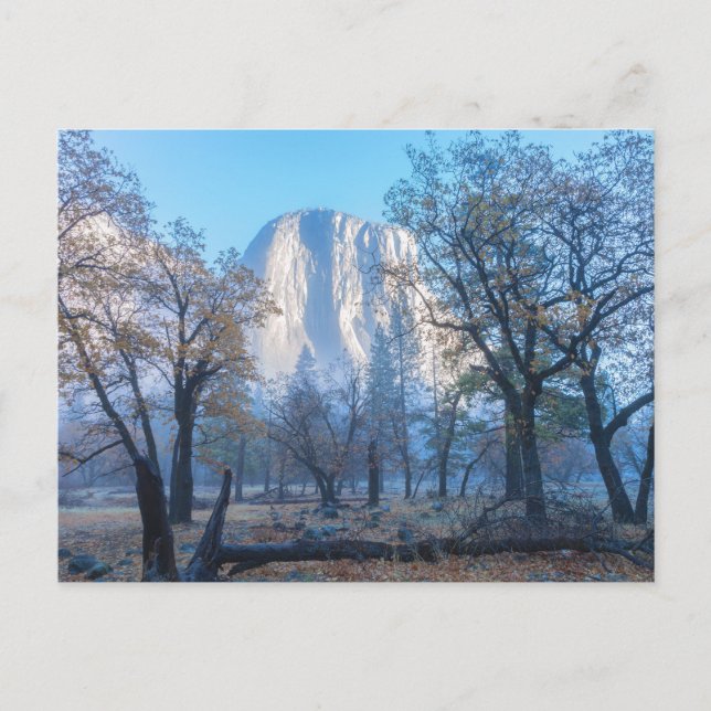 Postal Parque nacional Yosemite de El Capitan (Anverso)