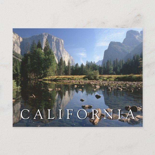 Postal Parque Nacional Yosemite | Feliz Cumpleaños (Anverso)