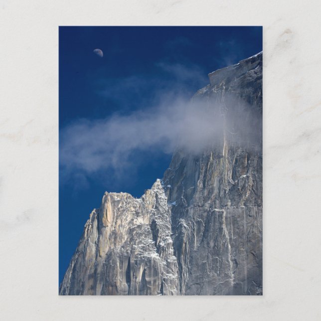 Postal Parque nacional Yosemite | Media Cúpula | Californ (Anverso)