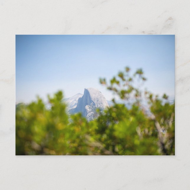 Postal Parque nacional Yosemite Media Domo 2018 (Anverso)