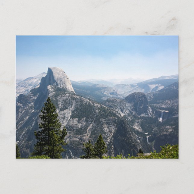 Postal Parque nacional Yosemite Media Domo 2018 (Anverso)