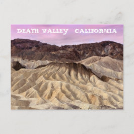 Postal Parque nacional Zabriskie Point Death Valley