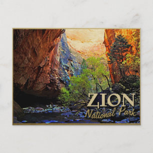 Postal Parque Nacional Zion