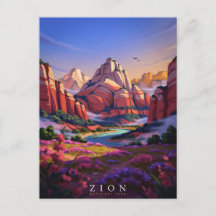Parque Nacional Zion Cañón de Roca Roja
