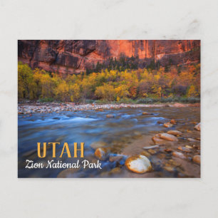 Postal Parque nacional Zion Utah