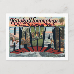 Postal Parque Nat'l de Kaloko-Honokohau, Hawaii