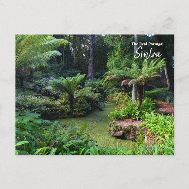 Postal Parque Natural de Sintra - El Real Portugal (Anverso)