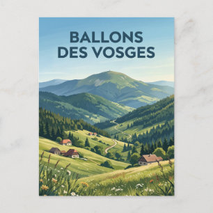 Postal Parque Natural Regional de Ballons des Vosges Fran