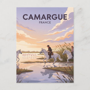 Postal Parque Natural Regional de Camargue Francia