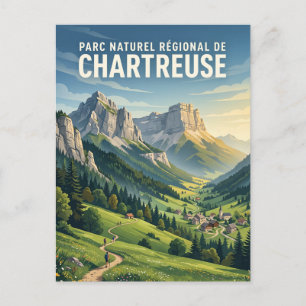 Postal Parque Natural Regional de Chartreuse Francia