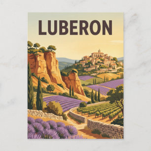 Postal Parque Natural Regional de Luberon Francia