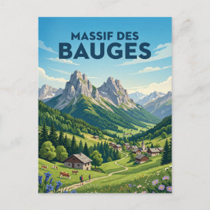 Postal Parque Natural Regional del Macizo de Bauges Franc