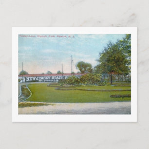 Postal Parque olímpico, Newark NJ Vintage