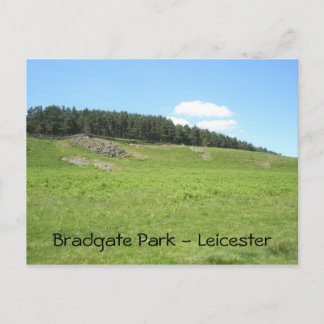 Postal Parque panorámico Bradgate