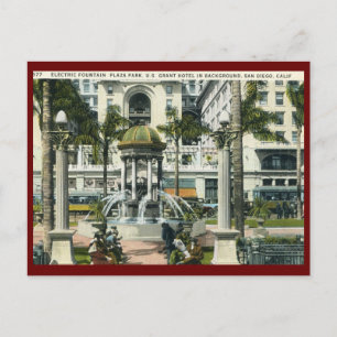 Postal Parque Plaza, Vintage de San Diego