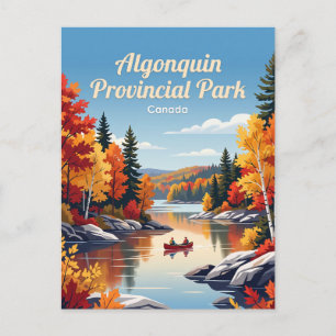 Postal Parque Provincial Algonquin Canadá