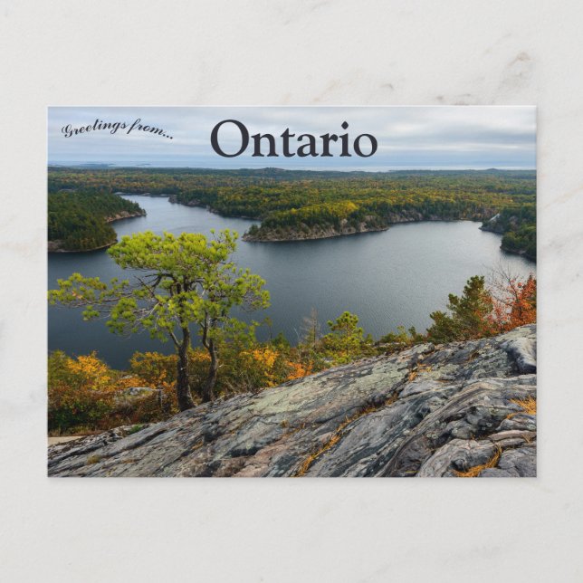 Postal Parque Provincial Killarney Ontario (Anverso)