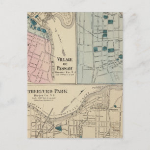 Postal Parque Rutherfurd, Passaic, Hackensack