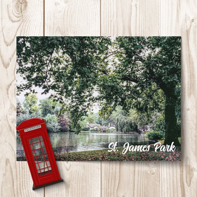 Postal Parque Saint James En Londres (Subido por el creador)