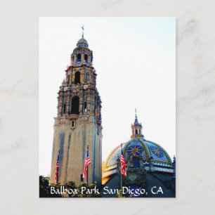 Postal Parque San Diego, CA del balboa