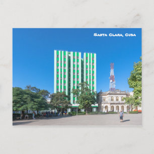 Postal Parque Santa Clara Leoncio Vidal, Cuba