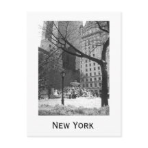 Parque Snowy en Nueva York