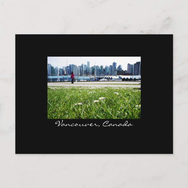 Postal Parque Stanley Vancouver (Anverso)