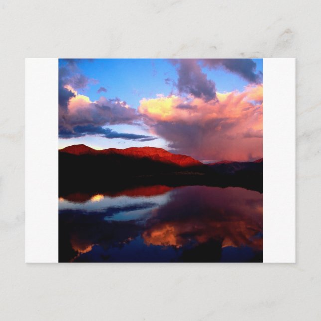 Postal Parque Superior a Elbert Colorado (Anverso)