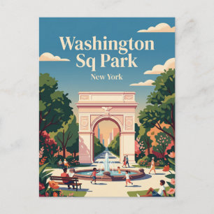 Postal Parque Washington Square USA