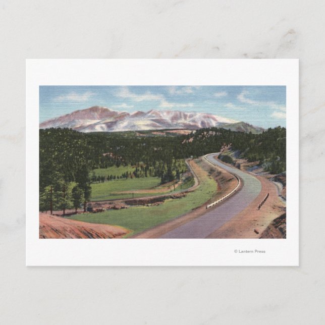 Postal Parque Woodland, Colorado (Anverso)