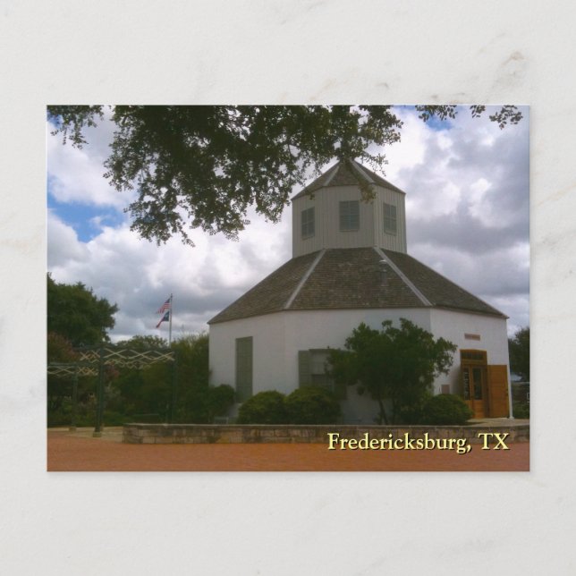 Postal Parque y Museo de Fredericksburg (Anverso)