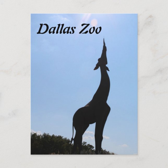 Postal Parque zoológico de Dallas