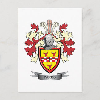 Postal Parques Familia Crestar escudo de armas