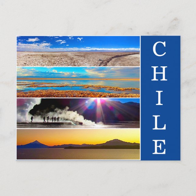Postal parques naturales de chile (Anverso)