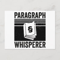Párrafos Whisperer | Idea de regalo de abogado