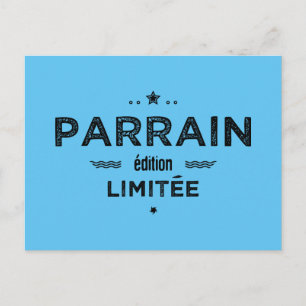 Postal Parrain édition limitée