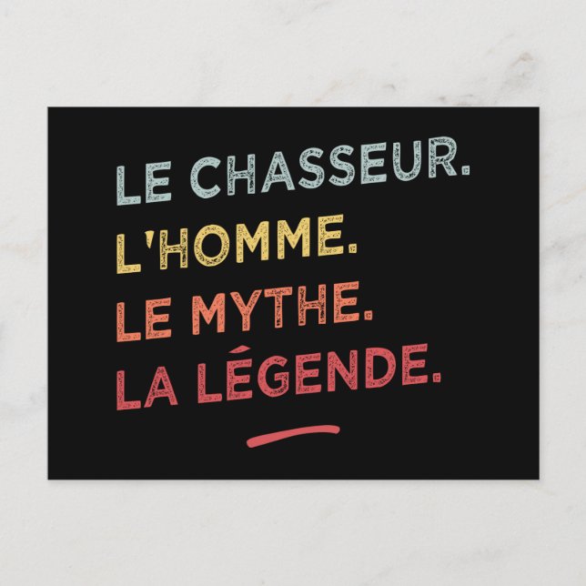 Postal Parrain édition limitée (Anverso)