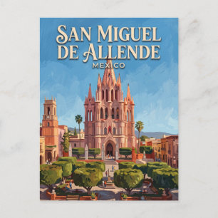 Postal Parroquia de San Miguel Arcángel México