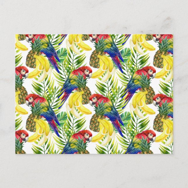 Postal Parroquia Y Fruta Tropical (Anverso)