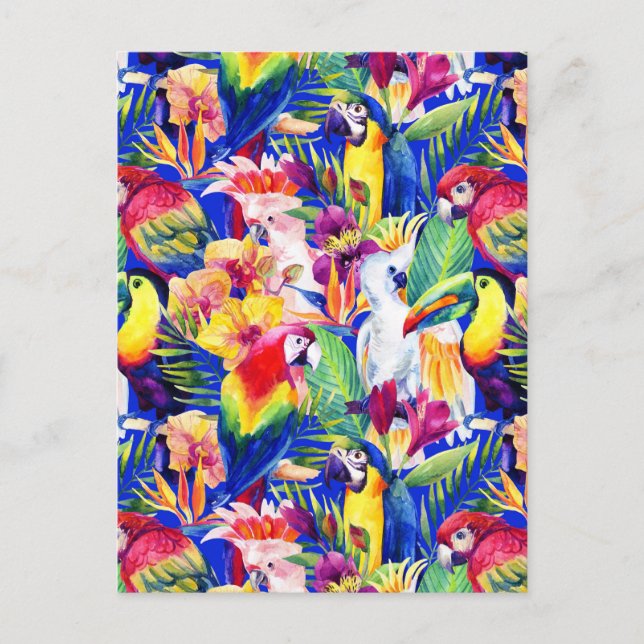 Postal Parroquias acuáticas 2 (Anverso)