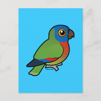 Postal Parrot Birdorable Santa Lucía