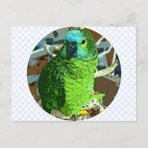 Postal Parrot Green