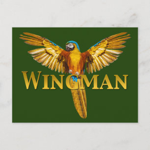 Postal Parrot Wingman