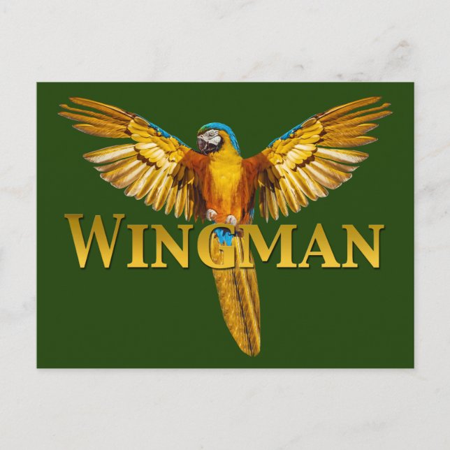 Postal Parrot Wingman (Anverso)