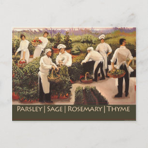 Postal Parsley, Sage, Rosemary y Thyme