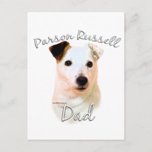 Postal Parson Russell Terrier (suave) Papá 2