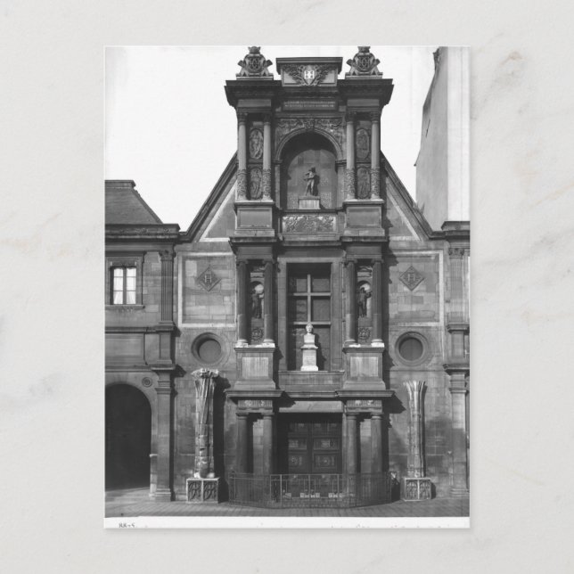 Postal Parte central de la � principal (Anverso)